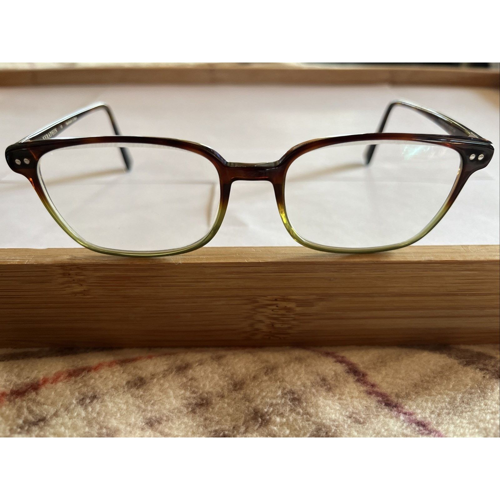 SERAPHIN Seraphin Hawkin 8059 Eyeglass Tortoise Frame 51-17-145 21543 Size ONE SIZE - 2 Thumbnail