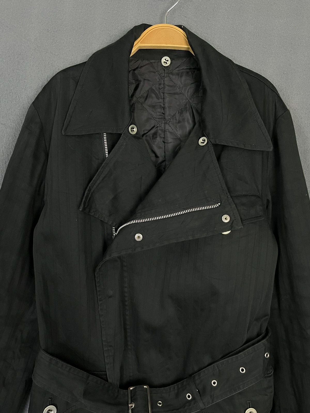Japanese Brand × Seditionaries × semanticdesign Semantic Design Asymmetrical Bondage Trench Coat Jacket Size US M / EU 48-50 / 2 - 4 Thumbnail