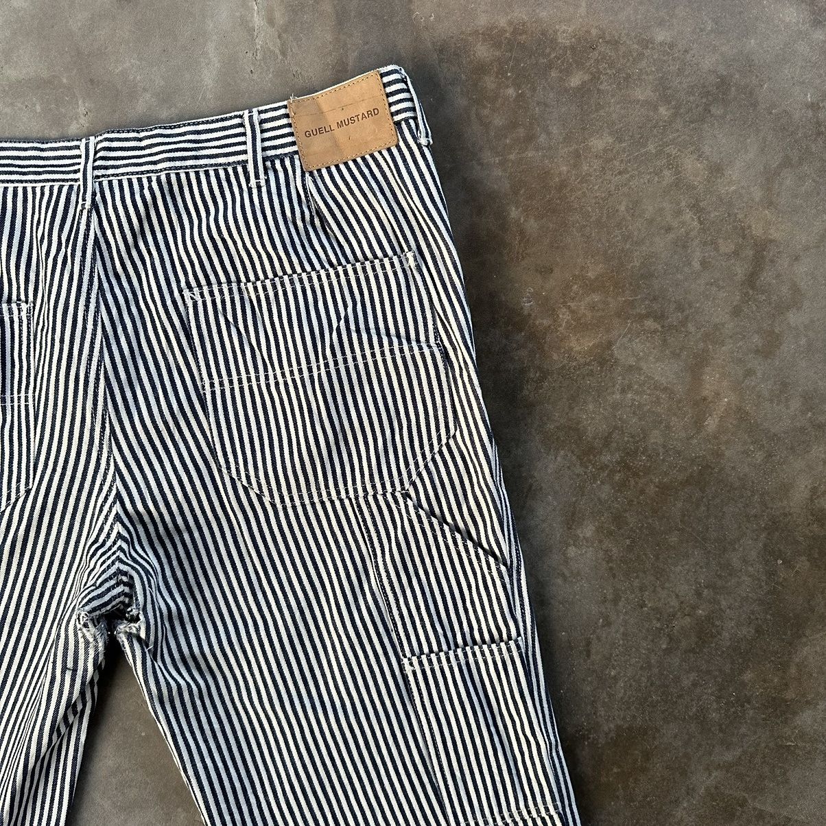 Japanese Brand Guell Mustard Japan Distressed Half Cut Pant Trousers Size US 34 / EU 50 - 11 Thumbnail