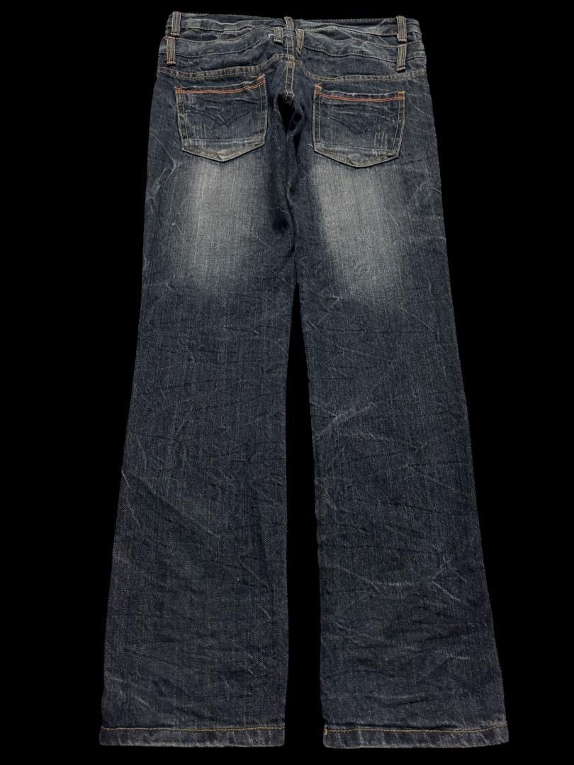 Seditionaries Insane Close Up 🇯🇵 Double Waist Distressed Mudwash Dark Jeans Size US 30 / EU 46 - 1 Thumbnail