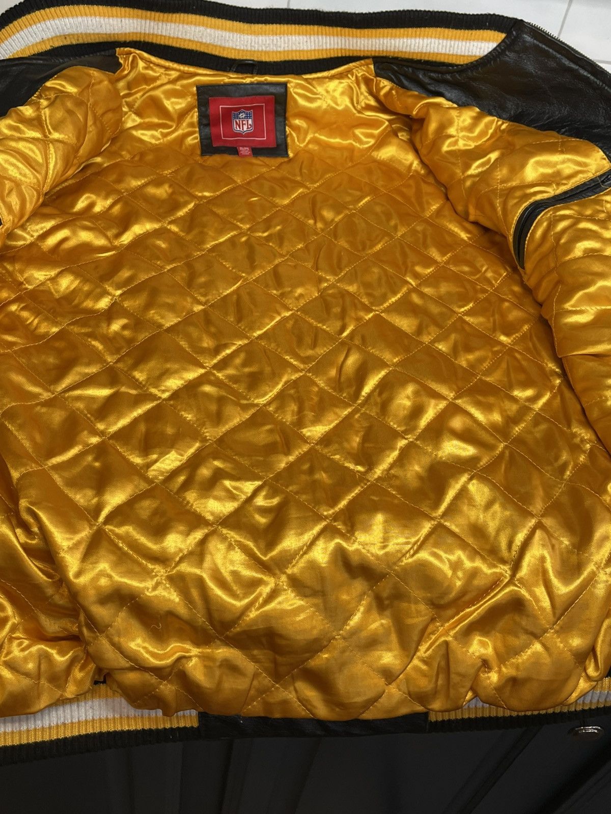 G-III Pittsburgh Steelers 5-Time Superbowl GIII Leather Jacket XL Size US XL / EU 56 / 4 - 11 Thumbnail