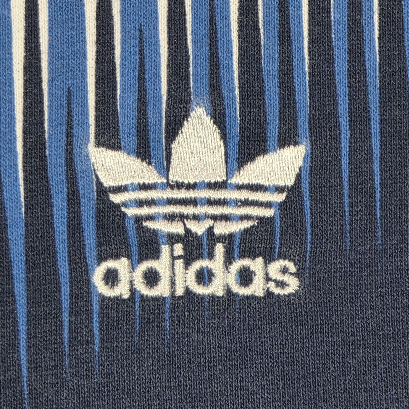 Adidas Adidas Originals Mens S Mezcla Crew Blue Graphic Sweatshirt Crew Neck Sweat Shirt Logo Print Size US S / EU 44-46 / 1 - 5 Thumbnail