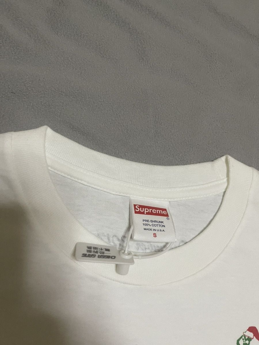 Supreme Supreme Christmas 2017 tee ds Size US S / EU 44-46 / 1 - 6 Thumbnail