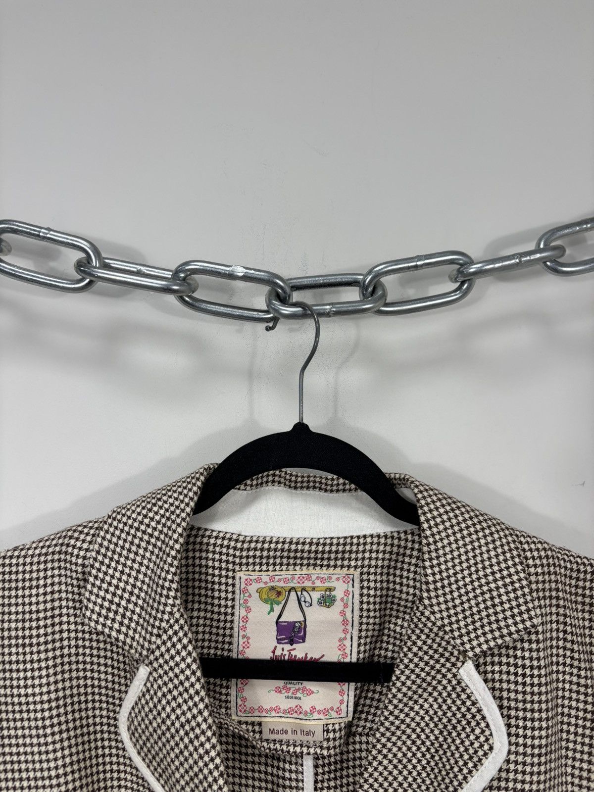 Other Luis Trenker NWT Women’s Houndstooth Hemp Blazer Jacket Size M / US 6-8 / IT 42-44 - 9 Thumbnail