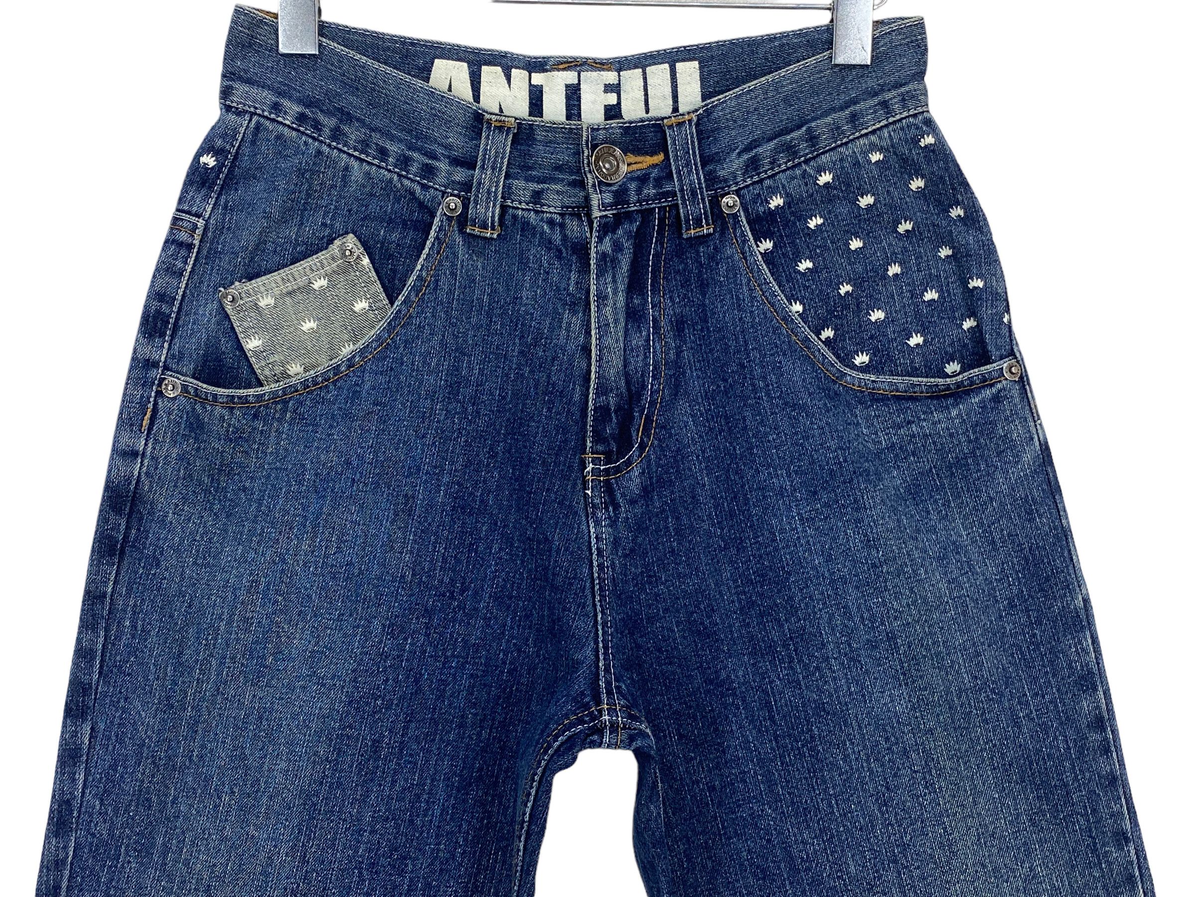 Japanese Brand Antful Jeans Capital City Print Jeans Size US 28 / EU 44 - 3 Thumbnail