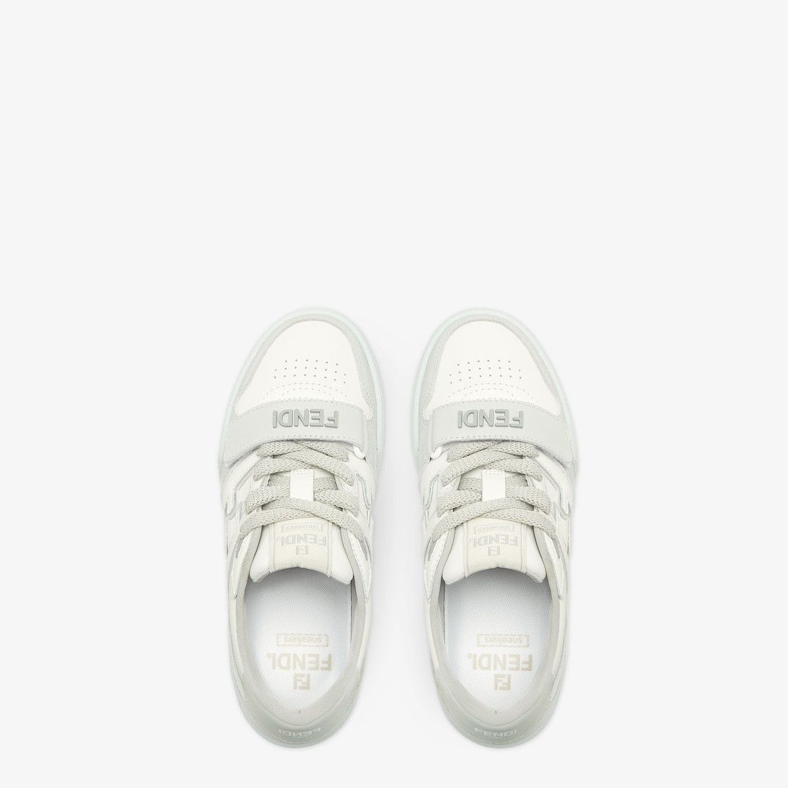 Fendi o1w1db10525 Match Sneakers in Grey/White Size US 8 / IT 38 - 8 Thumbnail