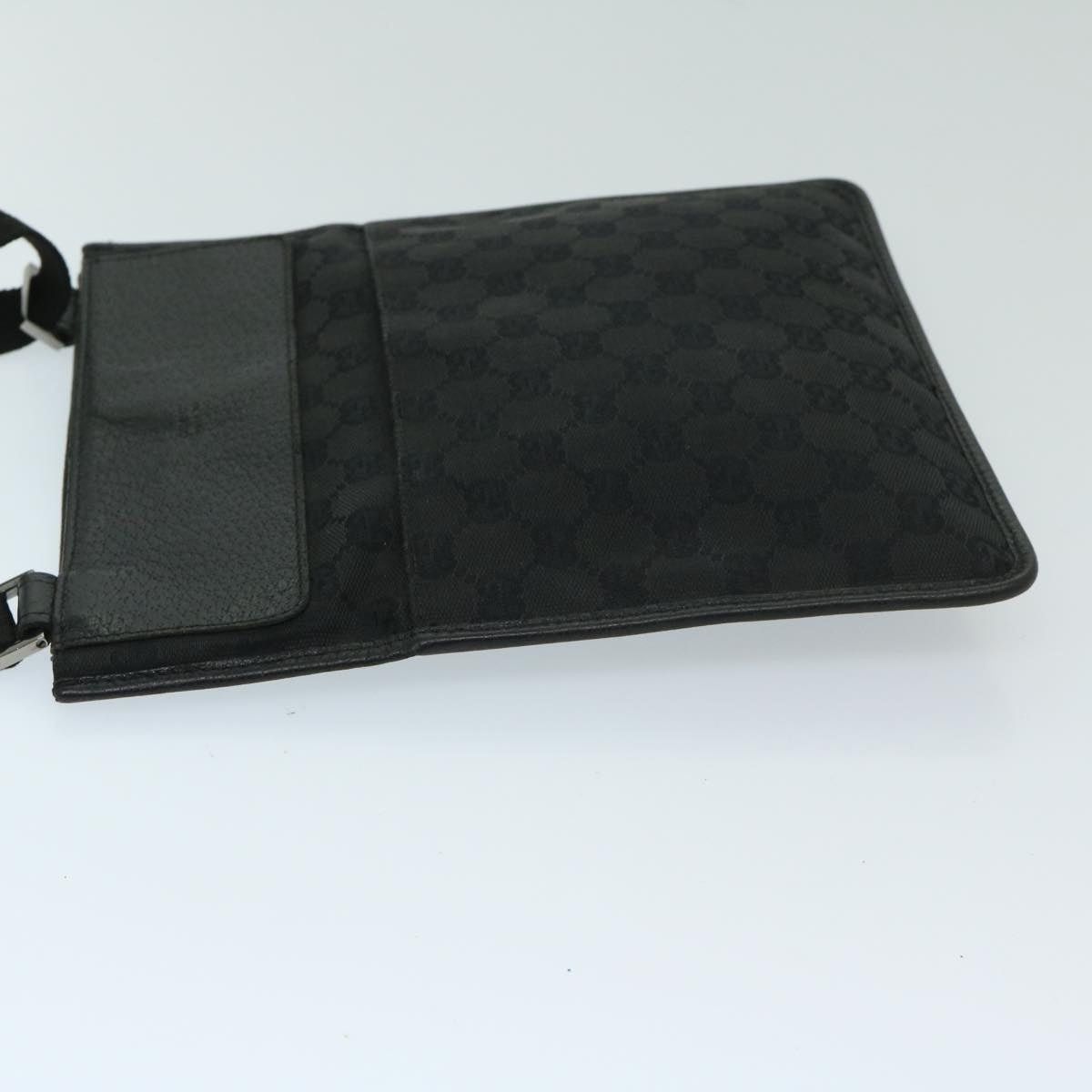 Gucci GUCCI GG Canvas Shoulder Bag Black Size ONE SIZE - 4 Thumbnail