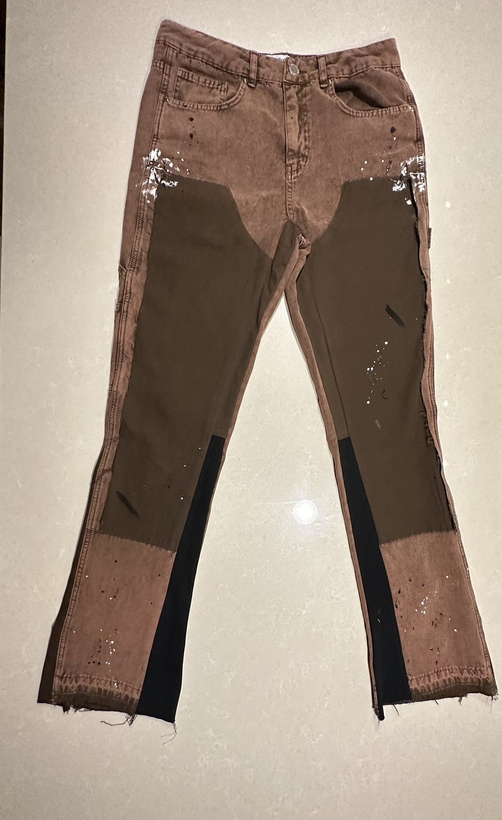 image of Brown/ Painted Reputation Studios Denim, Men's (Size 33)