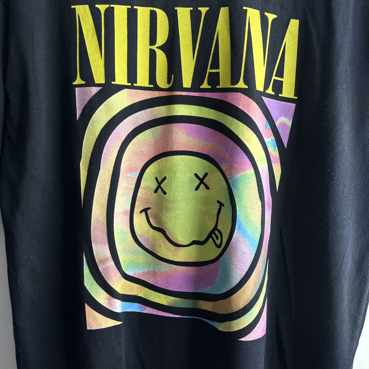Band Tees Nirvana Big Logo Band Rock Tee T-shirt Size US M / EU 48-50 / 2 - 2 Thumbnail