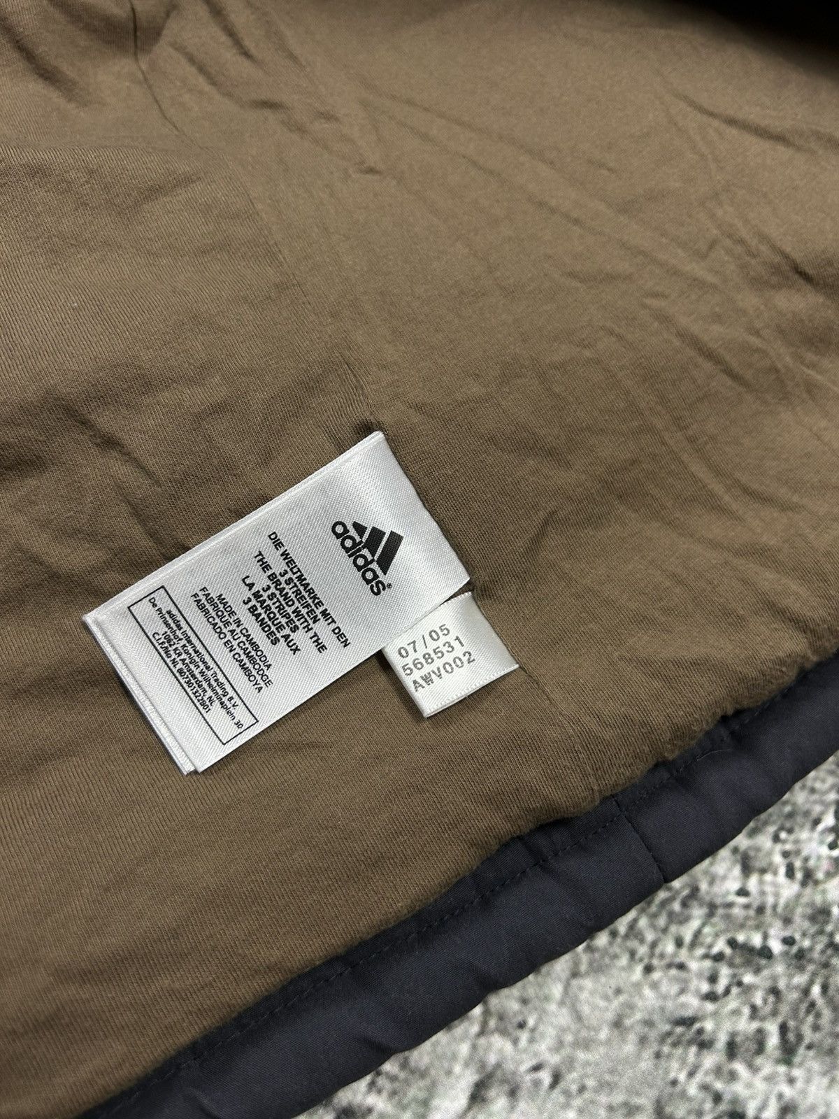 Adidas × Vintage Adidas vest grey vintage drill Y2K padded Size US L / EU 52-54 / 3 - 7 Thumbnail