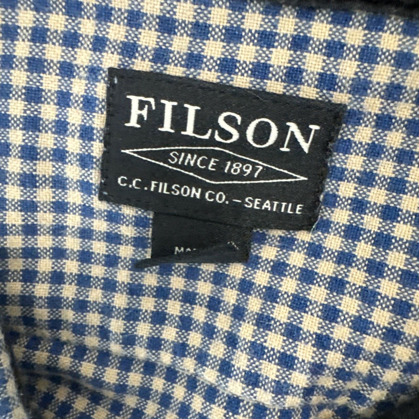 Filson C.C. Filson Seattle Men's Long Sleeve XL Size US XL / EU 56 / 4 - 2 Thumbnail
