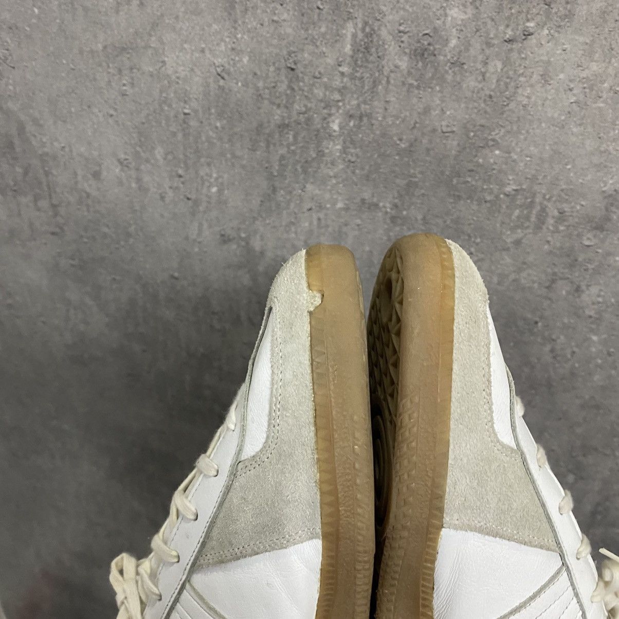 Vintage GAT BW Sport 275 Army Trainer Bundeswehr Leather Sneakers Size US 10.5 / EU 43-44 - 8 Thumbnail