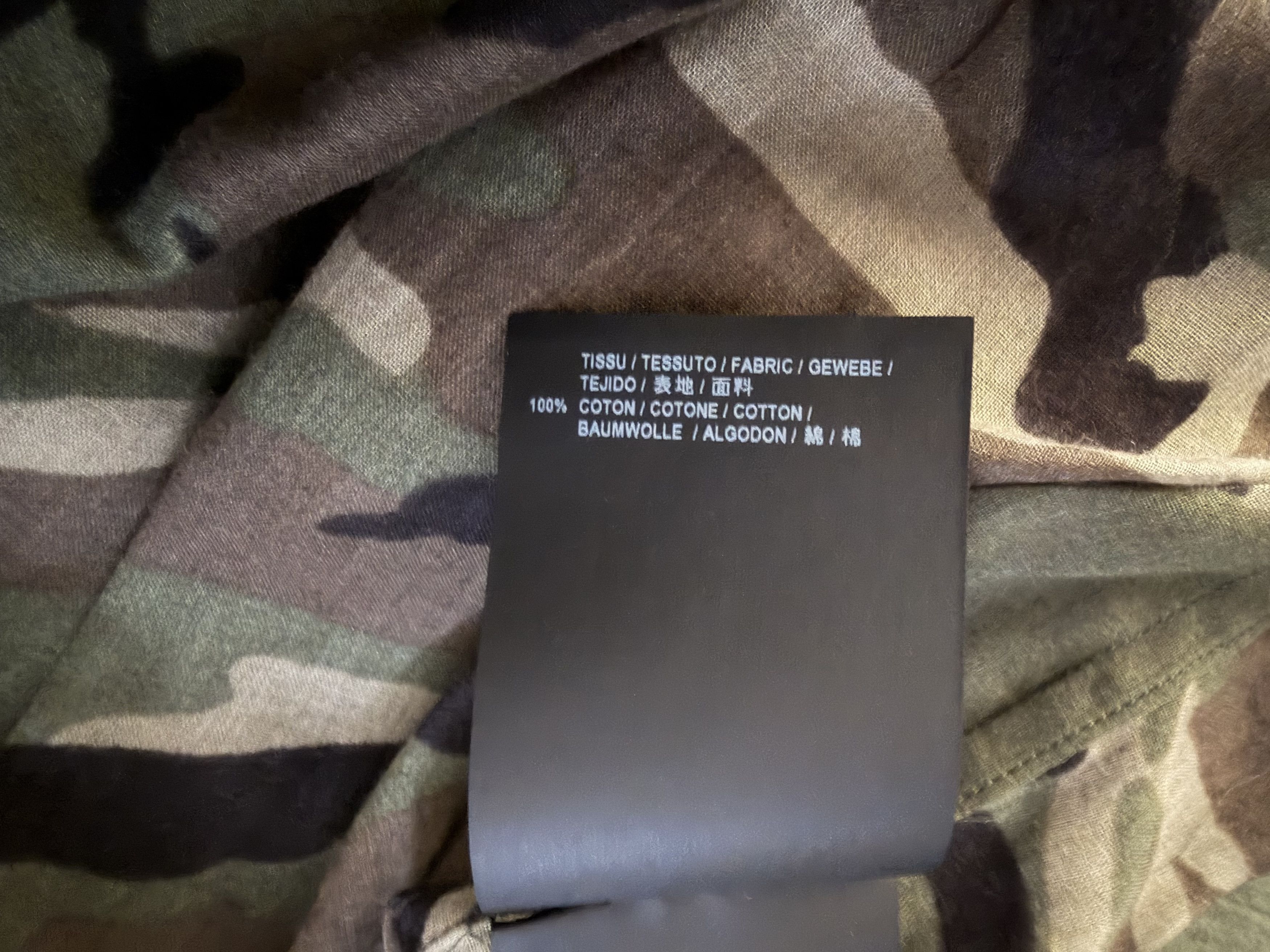Saint Laurent Paris Hedi Slimane Camouflage Military Shirt Size US M / EU 48-50 / 2 - 10 Thumbnail