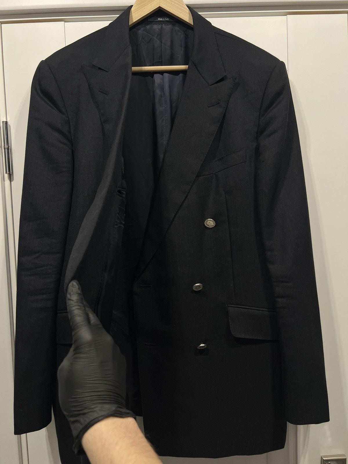 Alfred Dunhill Dunhill Double Breasted Mohair Blazer 54R Made in Italy 5k$ Size 54R - 5 Thumbnail