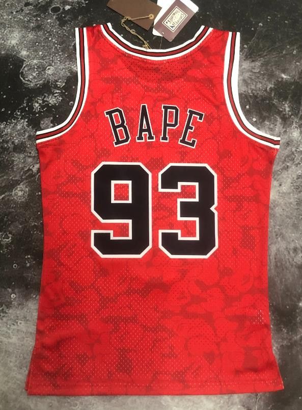 NBA 93 Bape Jersey Bulls Jersey Size US M / EU 48-50 / 2 - 1 Thumbnail