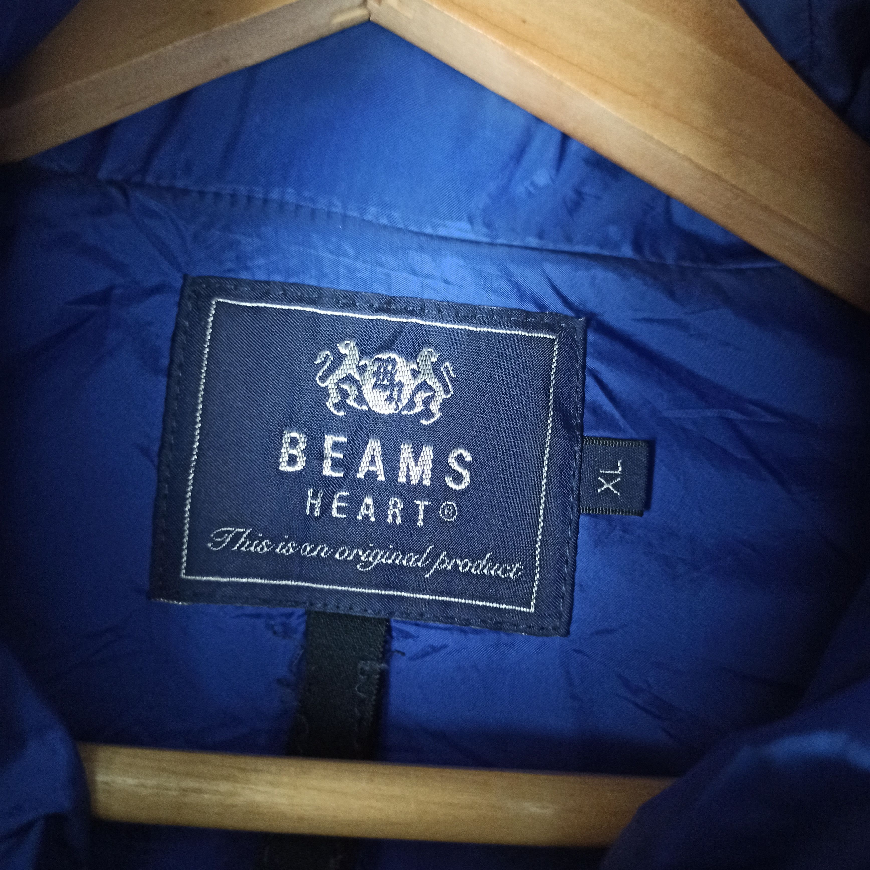 Beams Plus 🔥STEALS🔥 Beams Heart Puffer Jacket Hoodie Zipper Size US L / EU 52-54 / 3 - 8 Thumbnail