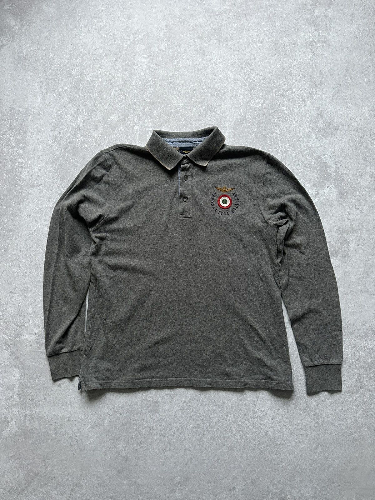 Aeronautica Militare × Vintage Long Sleeve Aeronautica Militare size L grey Size US L / EU 52-54 / 3 - 1 Thumbnail