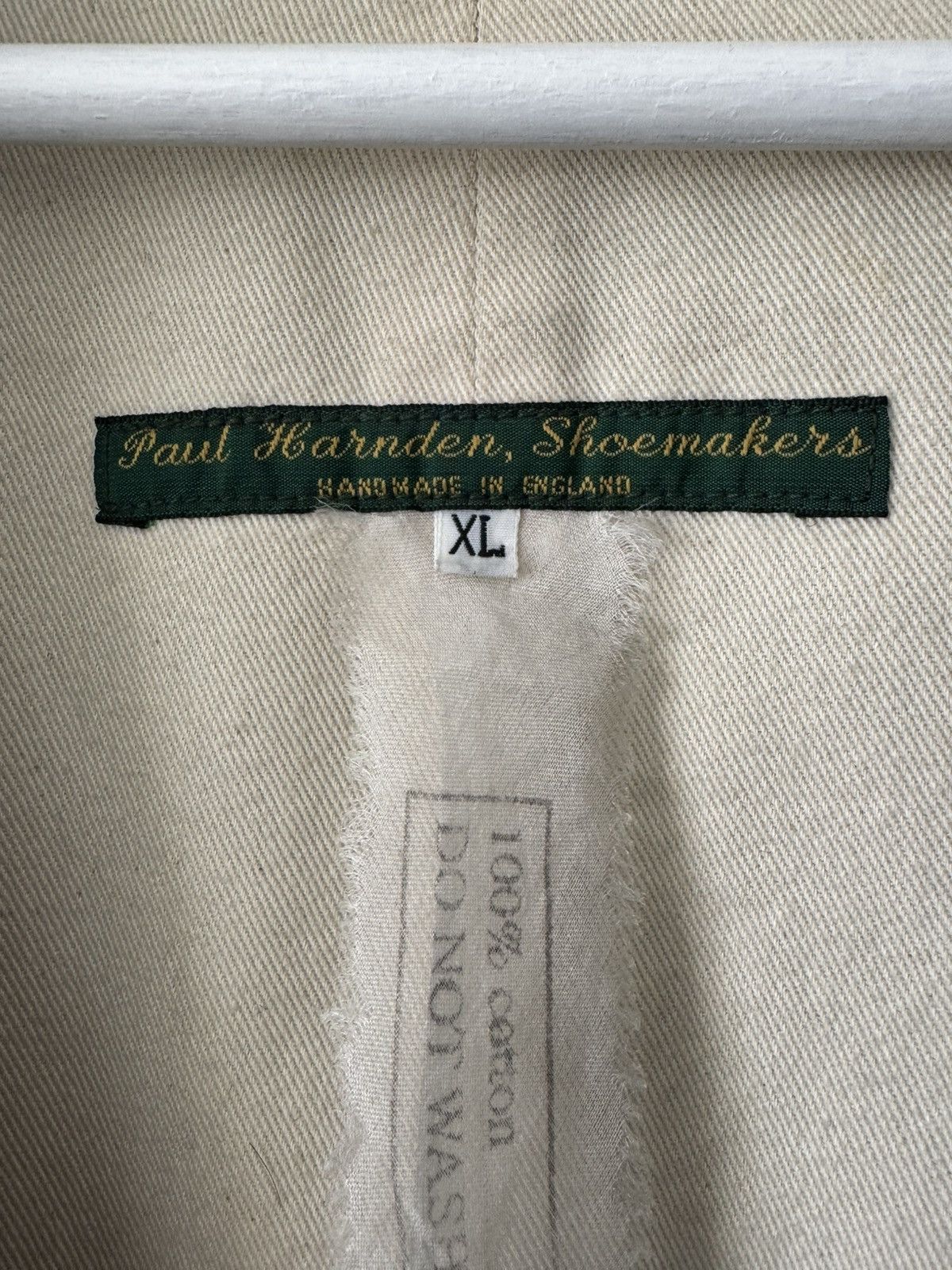 Paul Harnden Shoemakers Paul Harnden Zip Up Waxed Mac Jacket Size US XL / EU 56 / 4 - 7 Thumbnail