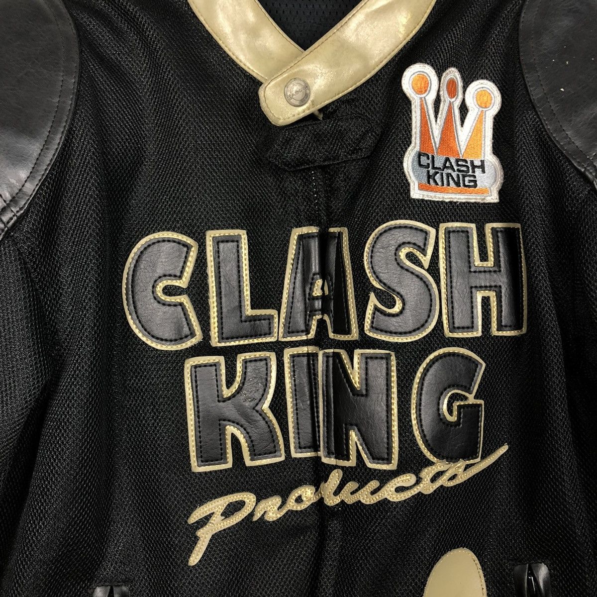 Kadoya 🔥KADOYA VINTAGE LEATHER JACKET BIKER BATTLESUIT CLASHKING Size US L / EU 52-54 / 3 - 20 Thumbnail