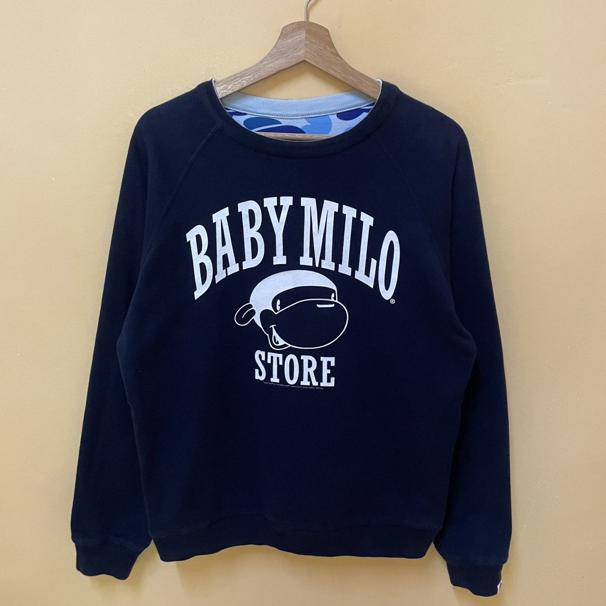 Bape 2006 BAPE Baby Milo Reversible Sweatshirt Size US M / EU 48-50 / 2 - 7 Thumbnail