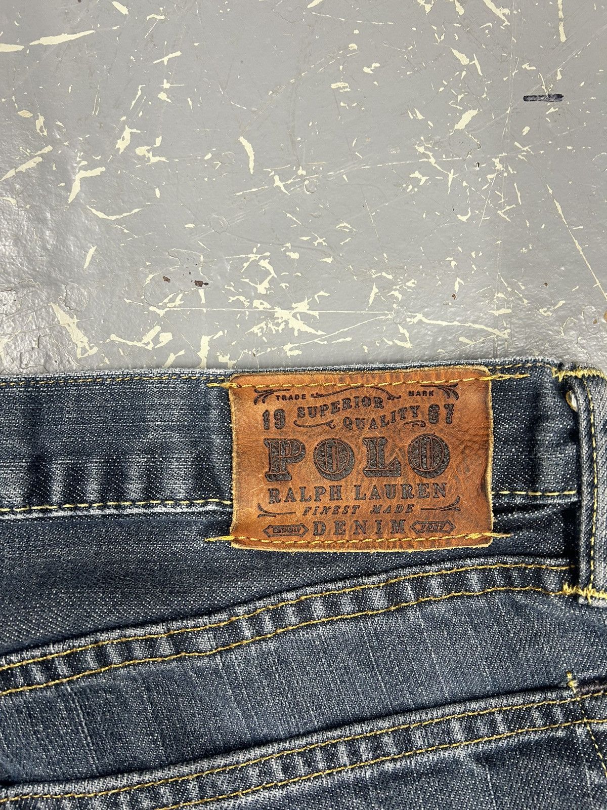Polo Ralph Lauren × Vintage Crazy Vintage 90s Essential Polo Ralph Lauren Baggy Jeans Size US 36 / EU 52 - 3 Thumbnail