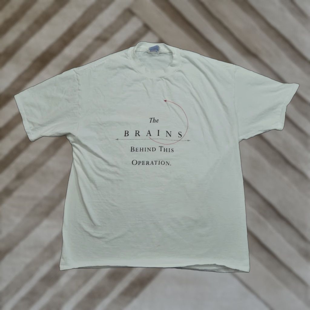 Hanes VINTAGE Compaq Computers T Shirt Mens XL White Brains Employee Promotional Y2K Size US XL / EU 56 / 4 - 1 Thumbnail