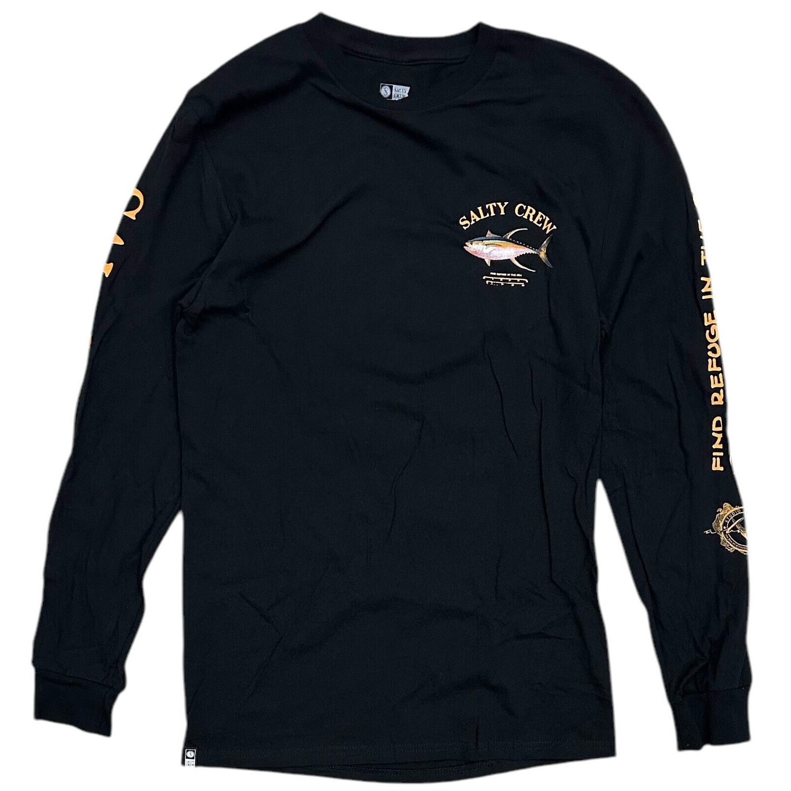 Other Salty Crew Men's T-Shirt Ahi Mount Long Sleeve Crewneck Tee Size US M / EU 48-50 / 2 - 2 Thumbnail