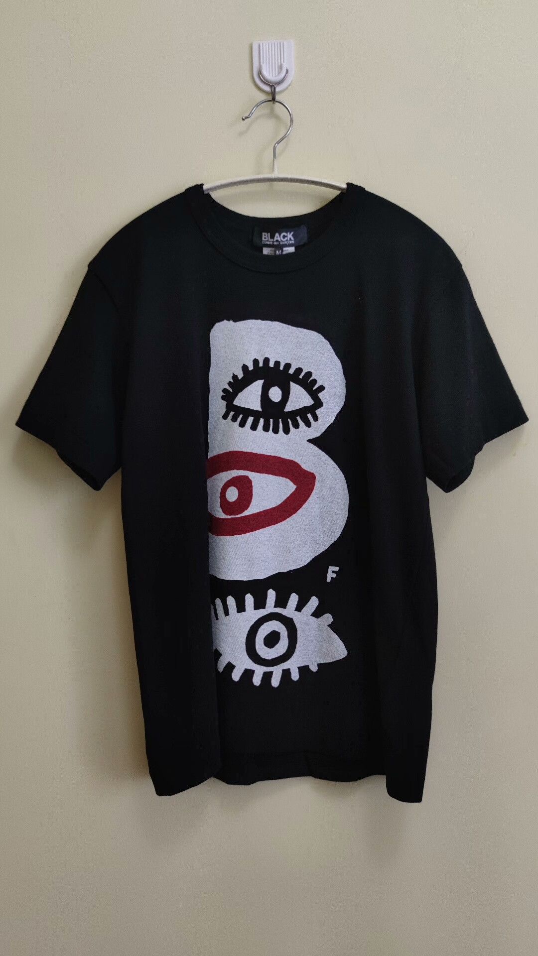 Comme des Garcons Comme des Garçons Black Eyeball T-Shirt Size US M / EU 48-50 / 2 - 1 Thumbnail