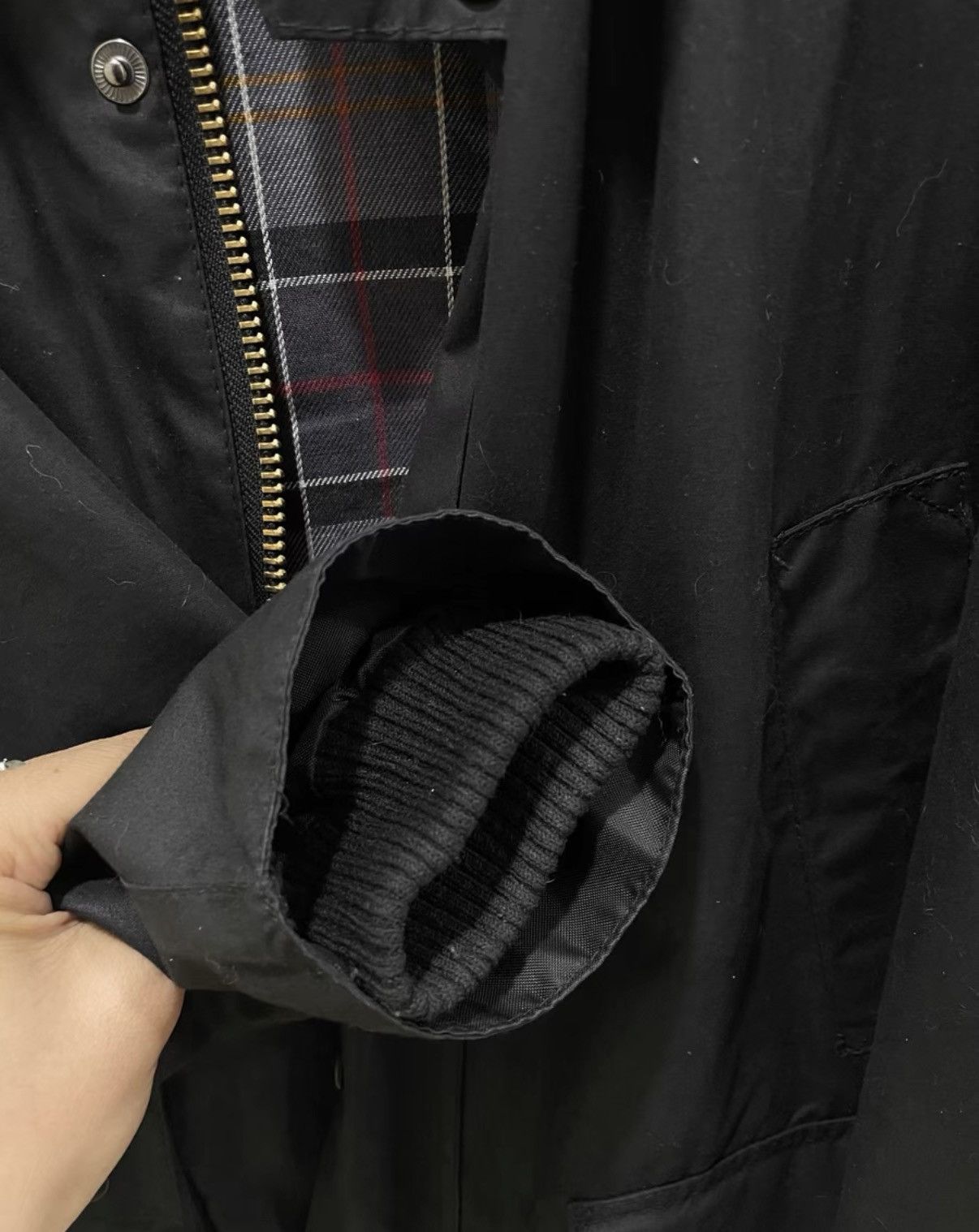 Barbour Barbour Bedale Black Waxed Jacket Size US L / EU 52-54 / 3 - 7 Thumbnail