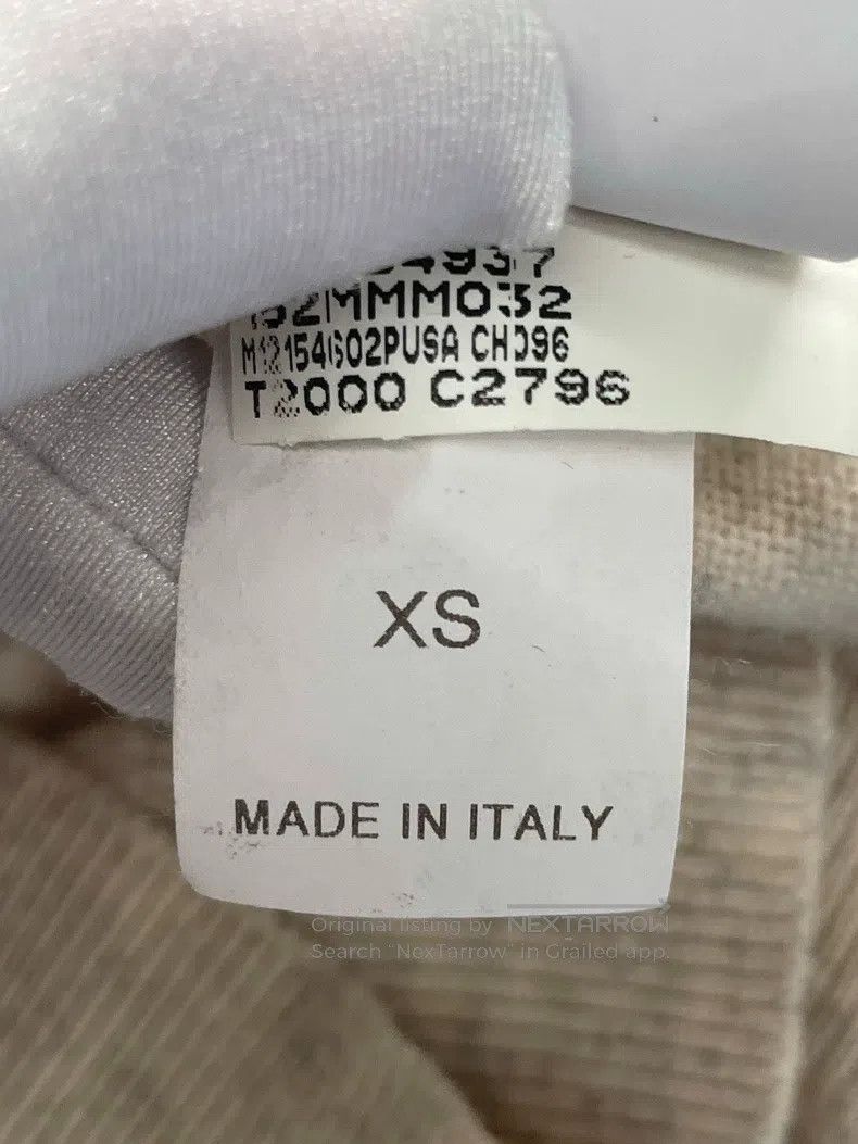 Brunello Cucinelli Brunello Cucinelli Beige Grey Cashmere Beaded T-Shirt Size XS / US 0-2 / IT 36-38 - 3 Thumbnail