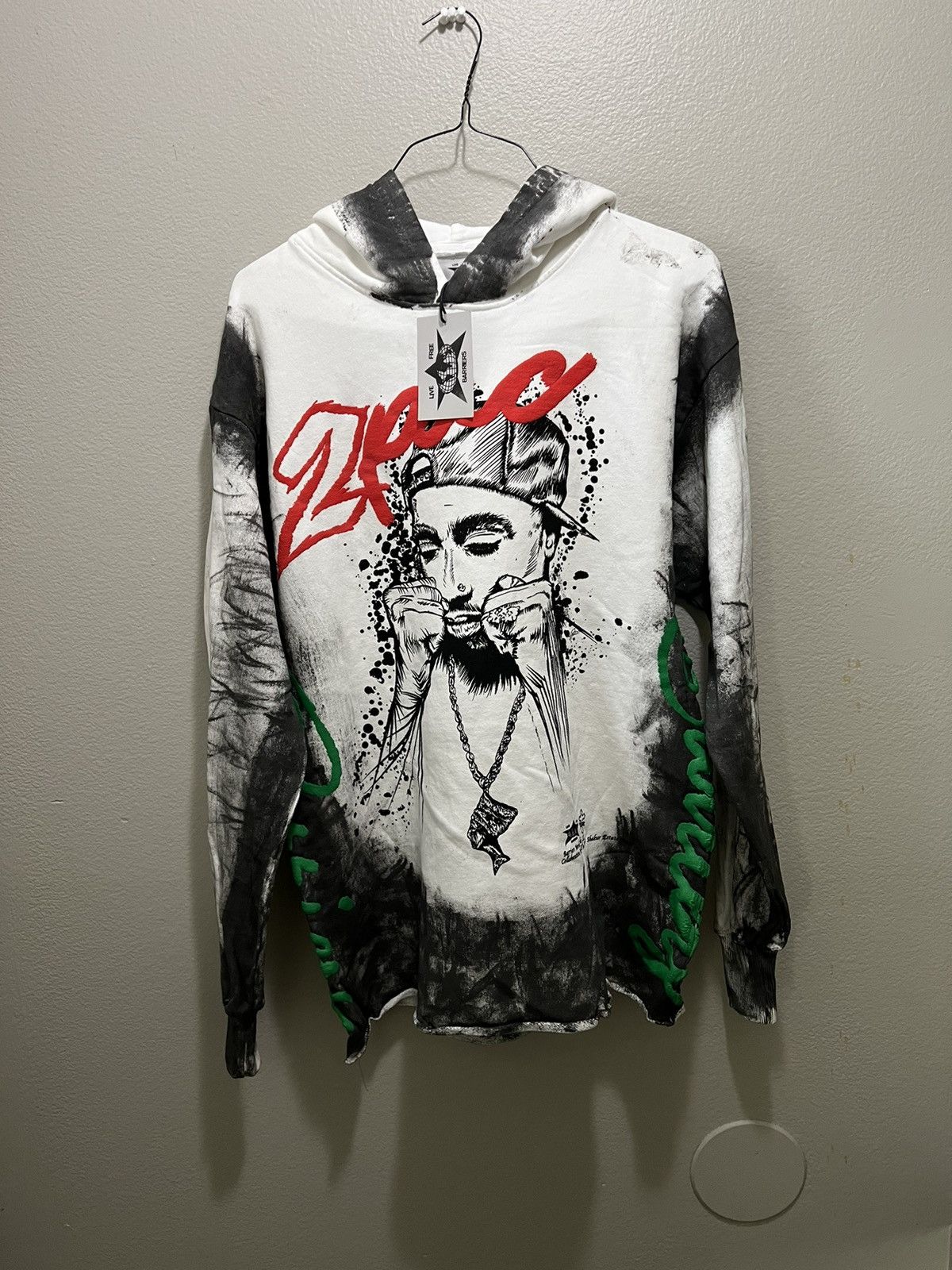 Barriers Barriers x Tupac complex con exclusive hoodie | Grailed