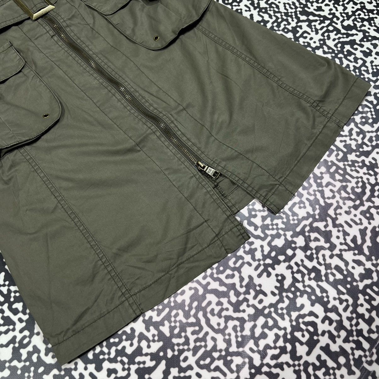 Diesel Vintage Y2K Diesel Japanese Style Belted Zip Casual Dress Size S / US 4 / IT 40 - 8 Thumbnail