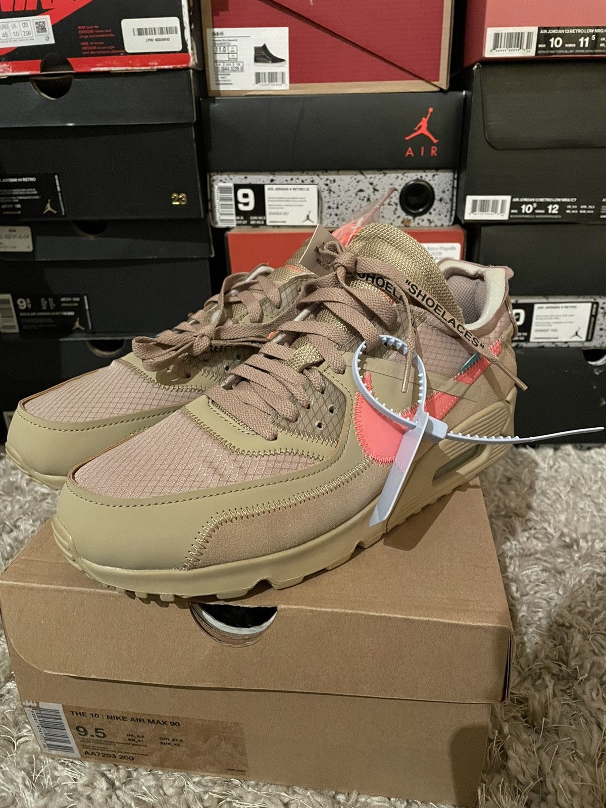 Nike × Off-White OFF WHITE x Air Max 90 The 10 Size US 9.5 / EU 42-43 - 1 Thumbnail