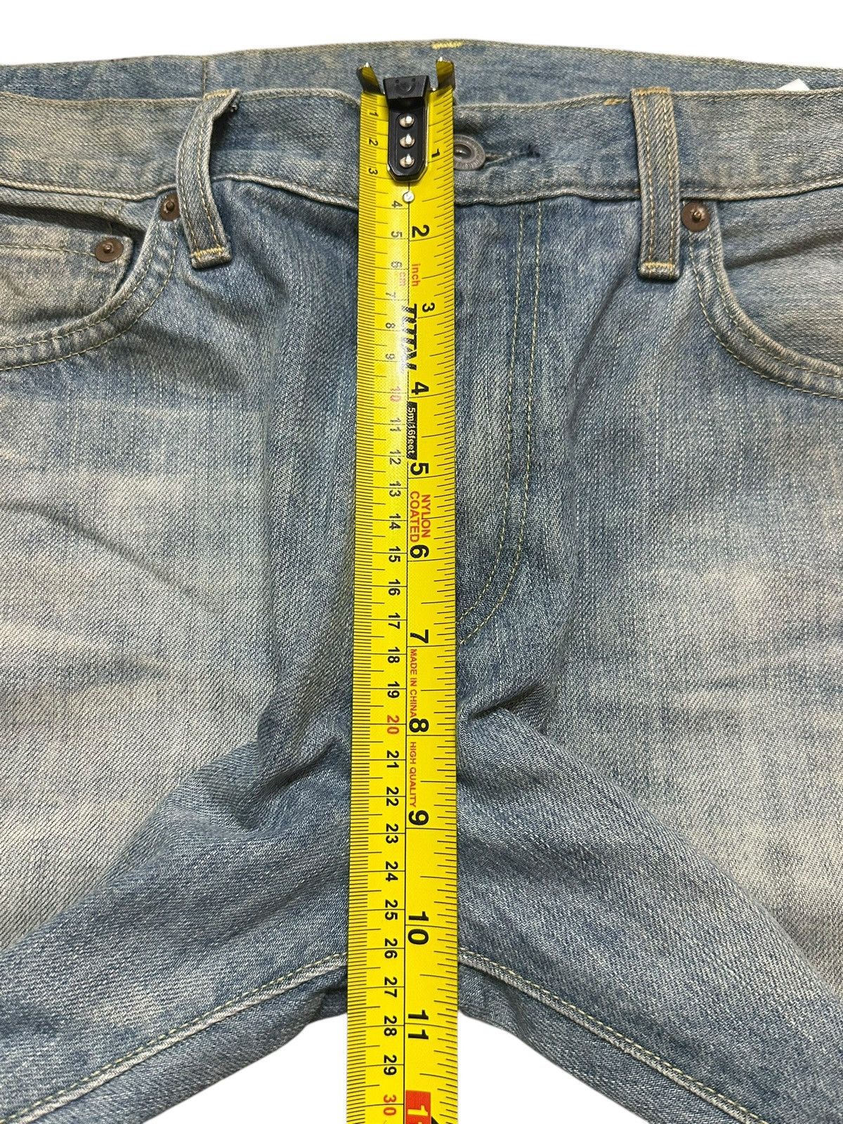 Uniqlo Vintage Y2K Japanese Uniqlo Mud Wash Faded Straight Loose Size US 31 - 13 Thumbnail