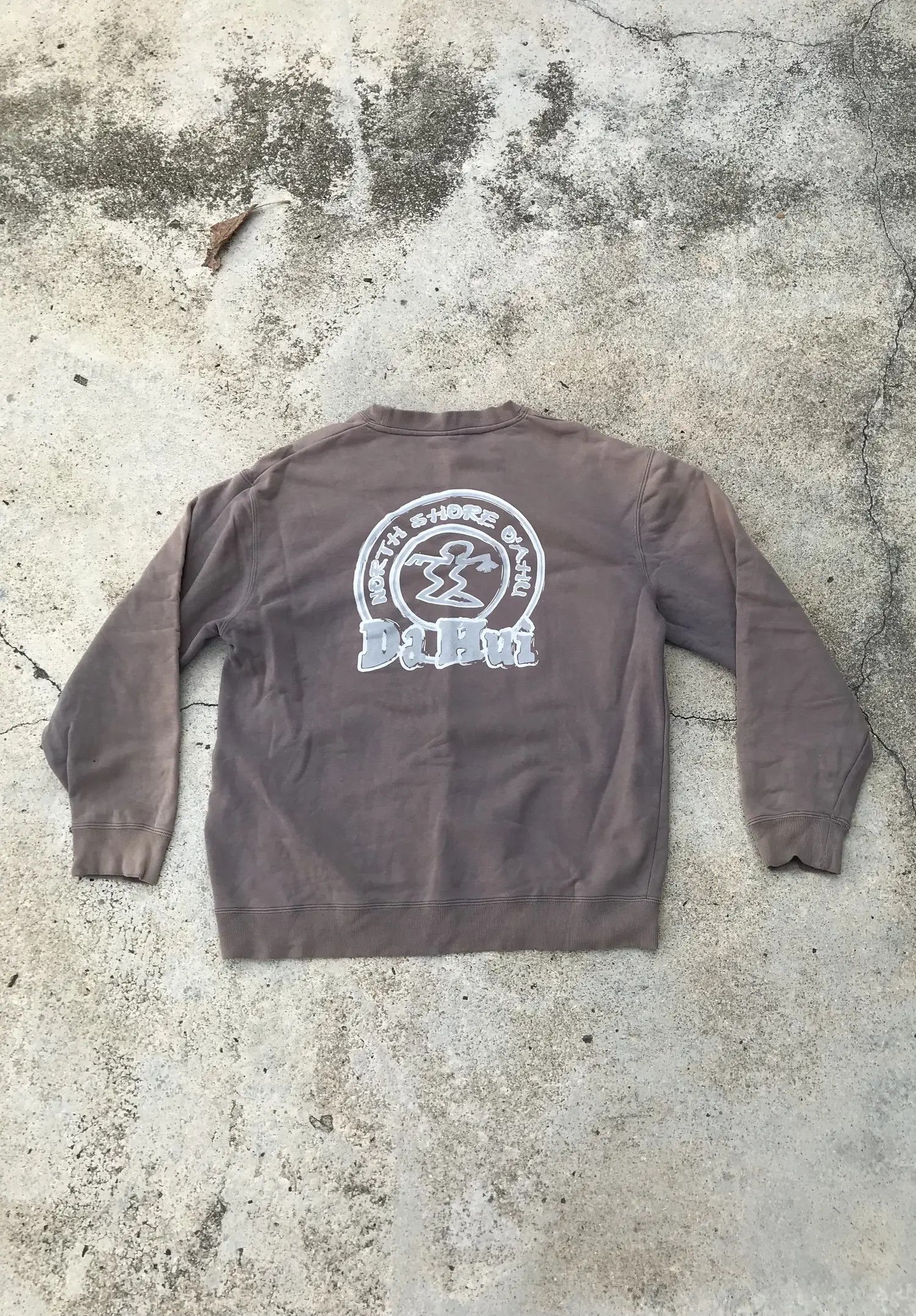 Vintage Hawaii Da Hui Sun Faded Crew Size US L / EU 52-54 / 3 - 1 Thumbnail