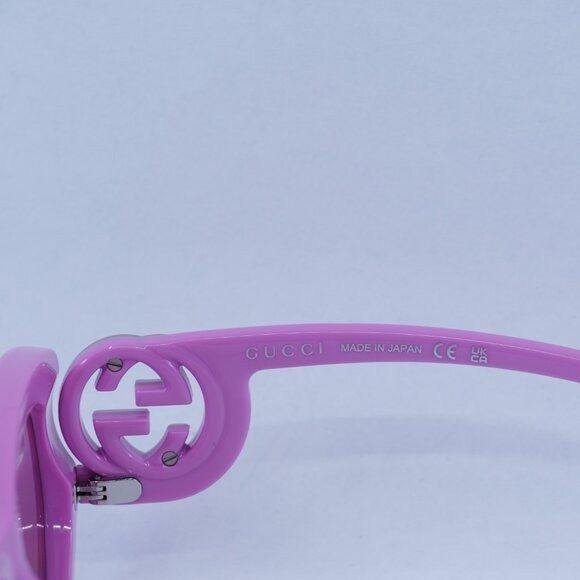 Gucci 🕶️ New Gucci GG1691S 003 Sunglasses - Pink Frame Size ONE SIZE - 7 Thumbnail