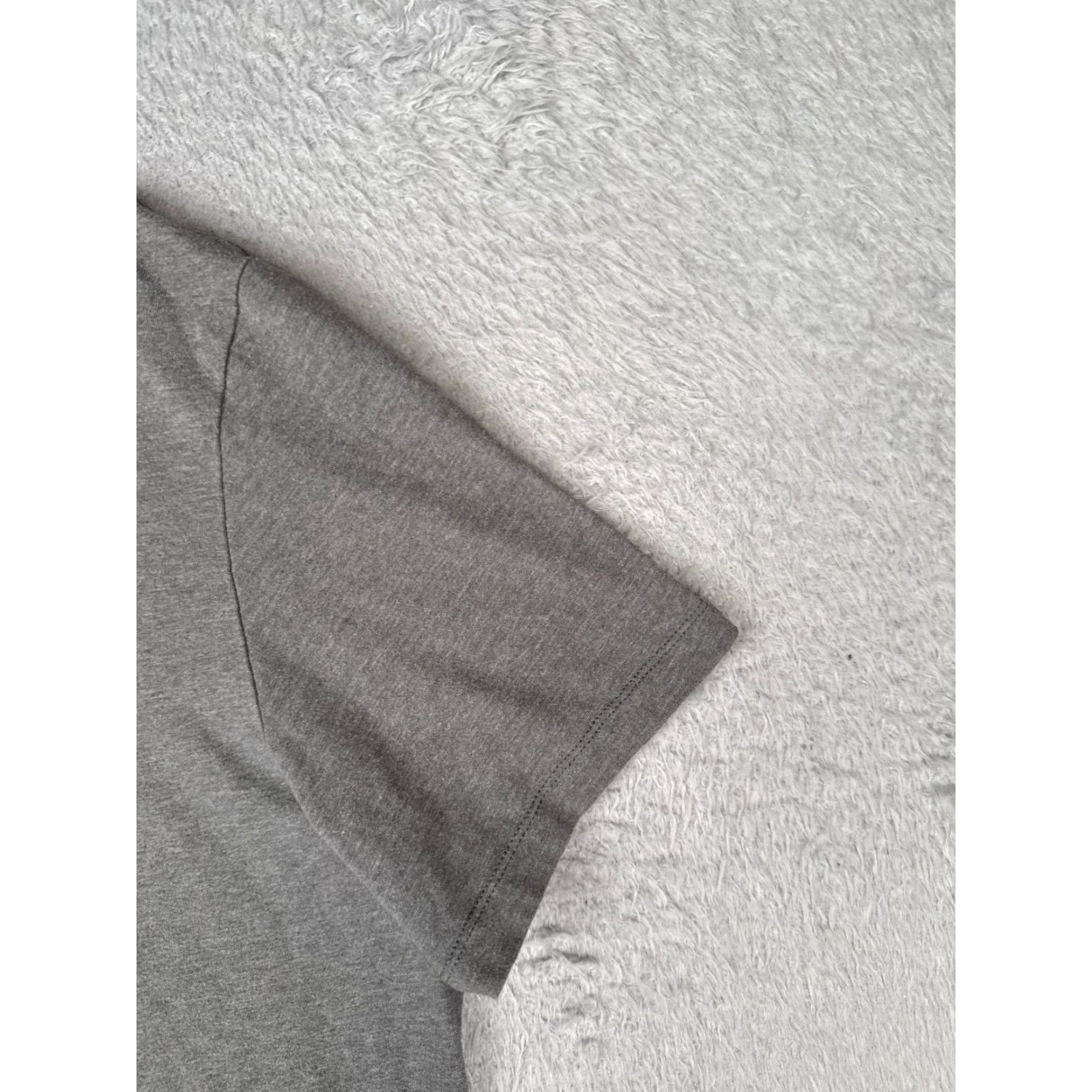 The North Face The North Face Shirt Men 2XL Gray Slim Fit Crew Neck Cotton Blend T-Shirt Logo All Seasons Breathable Regular Mens Size US XXL / EU 58 / 5 - 2 Thumbnail