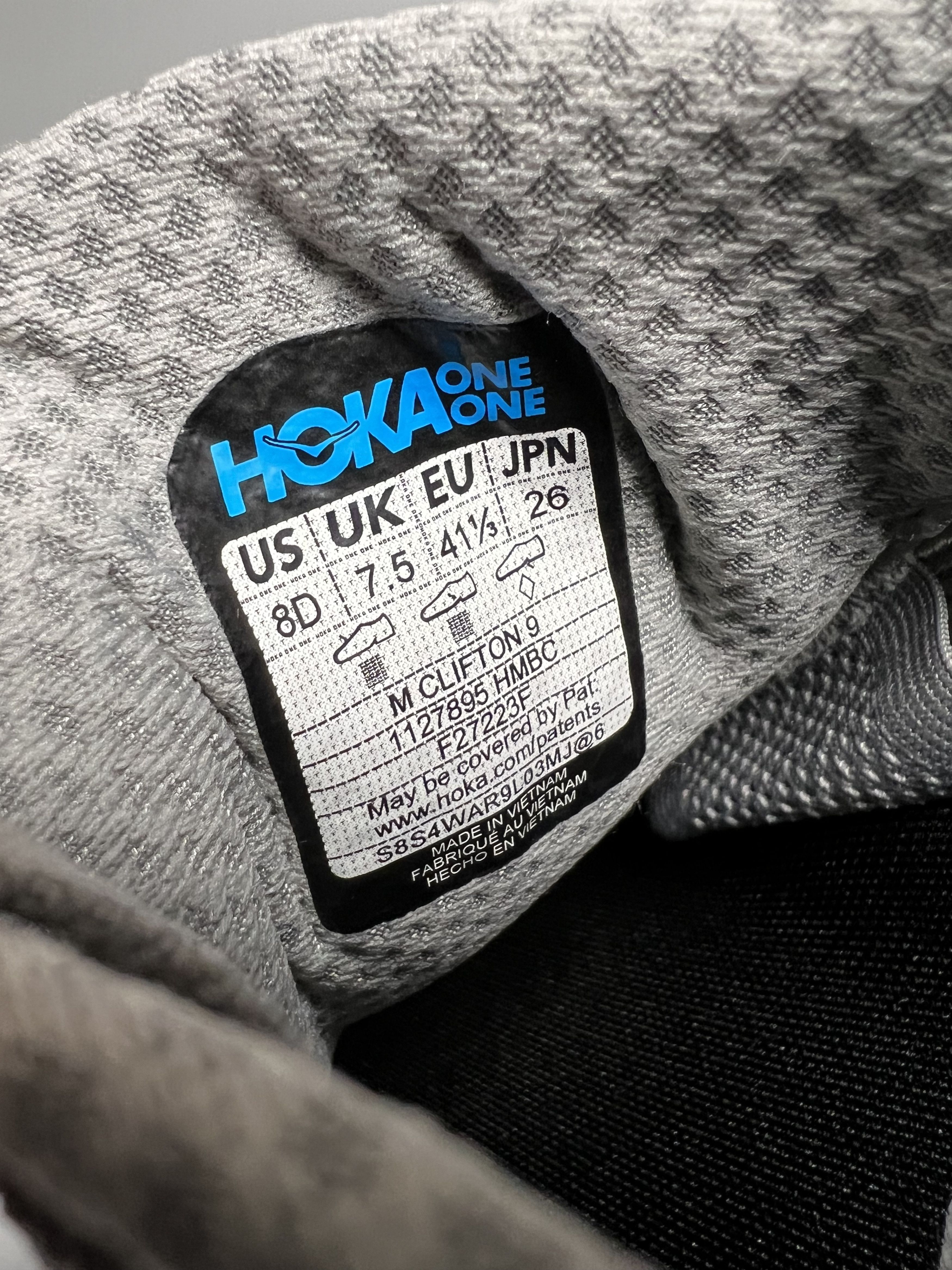 Hoka 8D Hoka One One Clifton 9 Running Shoes Walking Gym Size US 8 / EU 41 - 11 Thumbnail
