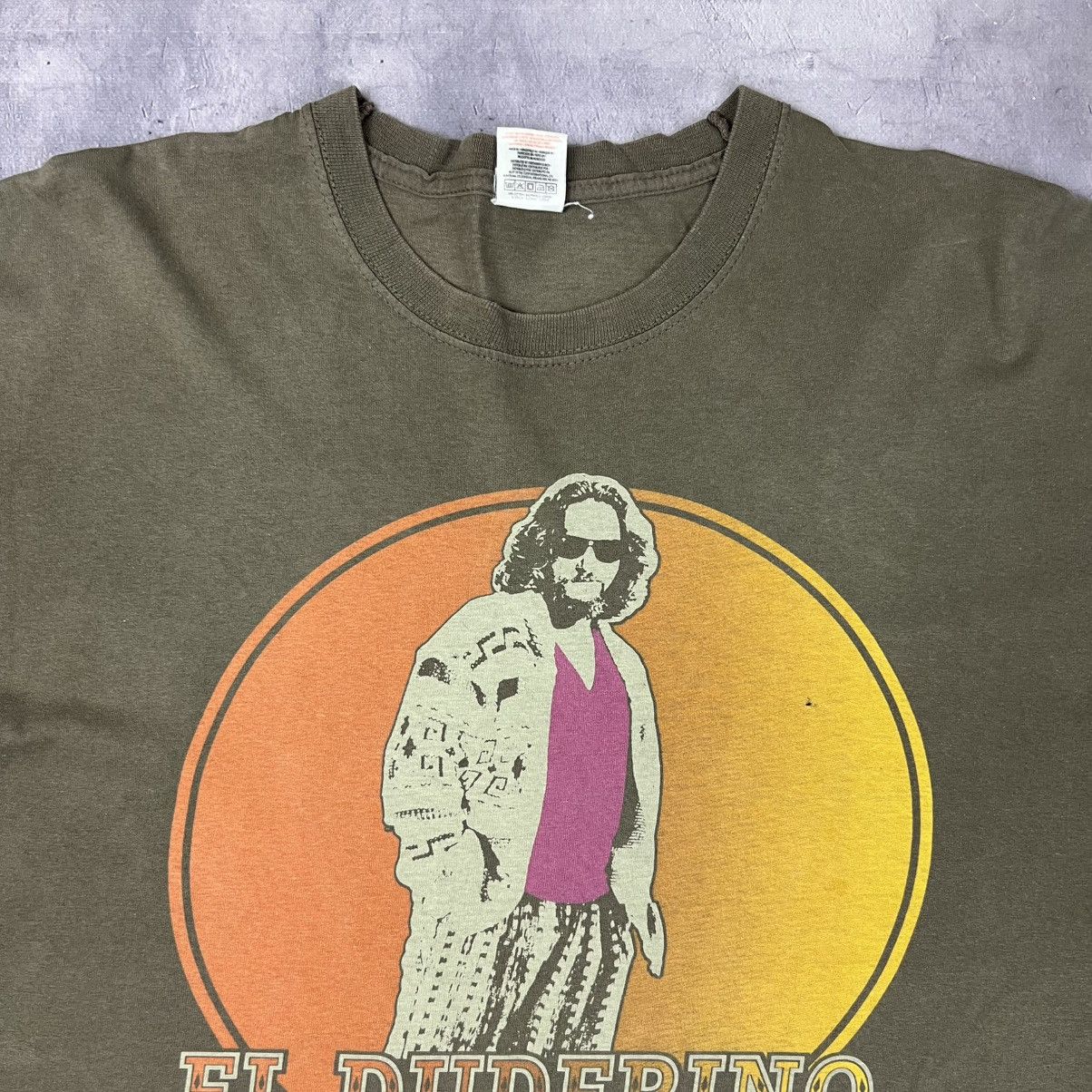 Vintage Rare! The Big Lebowski El Duderino Official The Dude Tee 00s Size US L / EU 52-54 / 3 - 5 Thumbnail