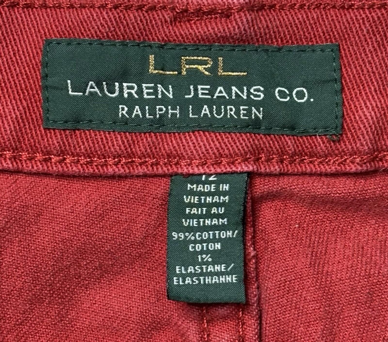 Ralph Lauren Ralph Lauren Jeans Co. Denim Jeans Women's 12 Straight Leg Size 34" / US 12 / IT 48 - 3 Thumbnail