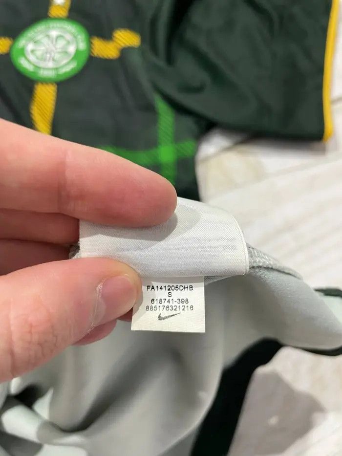 Nike Nike Celtic 2014 2015 Away Soccer Shirt Football Jersey Size US S / EU 44-46 / 1 - 10 Thumbnail