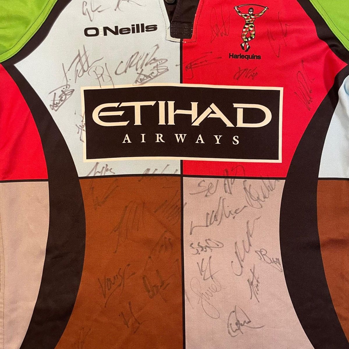 O'Neills O’Neills Harlequins jersey autographed match player Kennedy Size US XXL / EU 58 / 5 - 8 Thumbnail