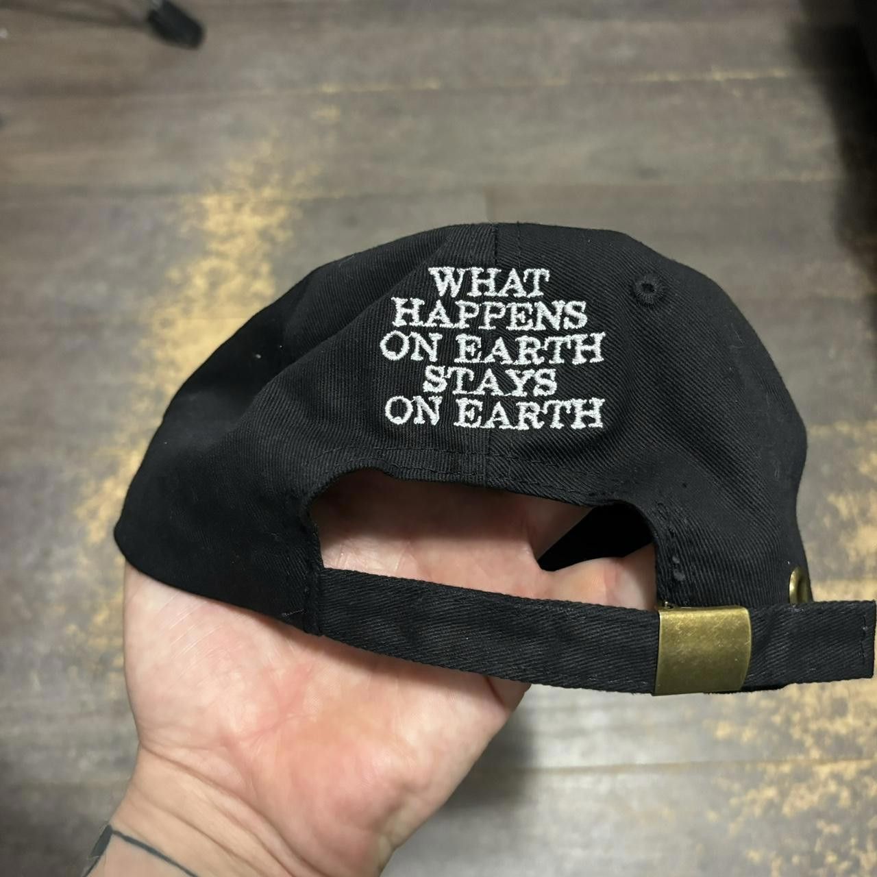 Designer Kendrick Lamar Damn Strap Back Hat Size ONE SIZE - 3 Thumbnail
