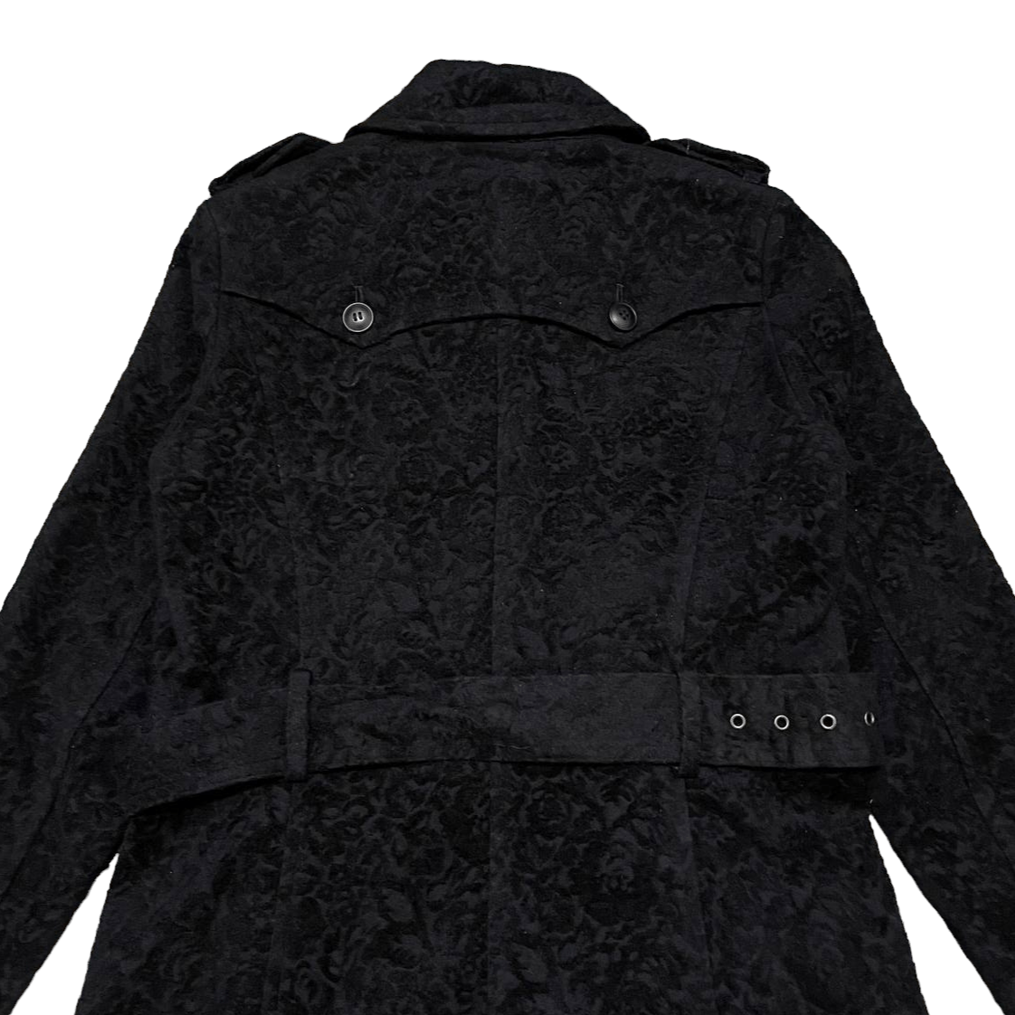 Tornado Mart Archive 🔥 Vintage Tornado Mart Femme Long Coat with Belt Size S / US 4 / IT 40 - 17 Thumbnail