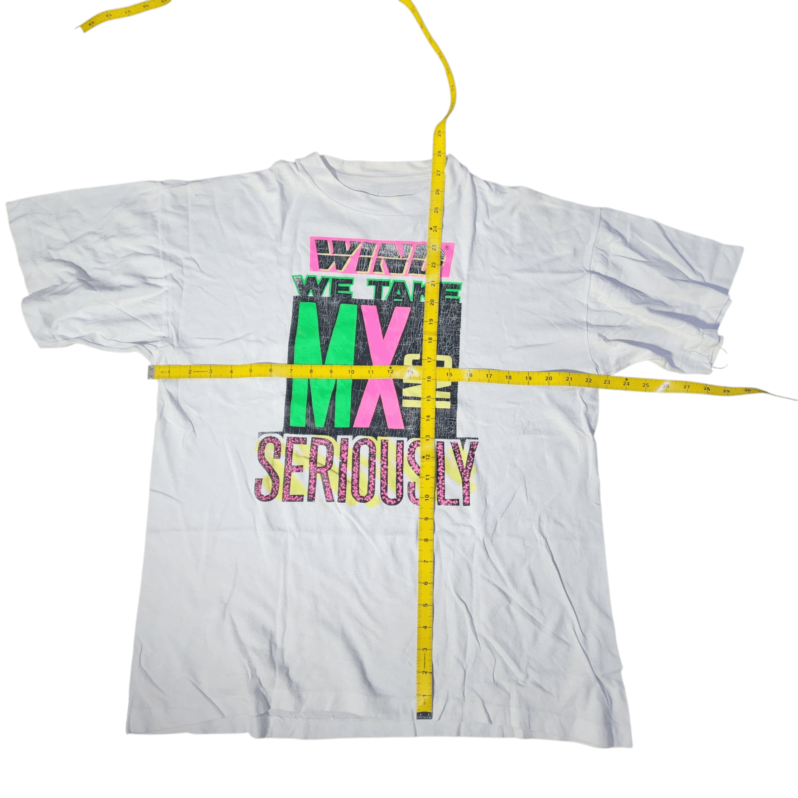 Vintage Vintage 90s WIND MX ING tees Size US XL / EU 56 / 4 - 4 Thumbnail