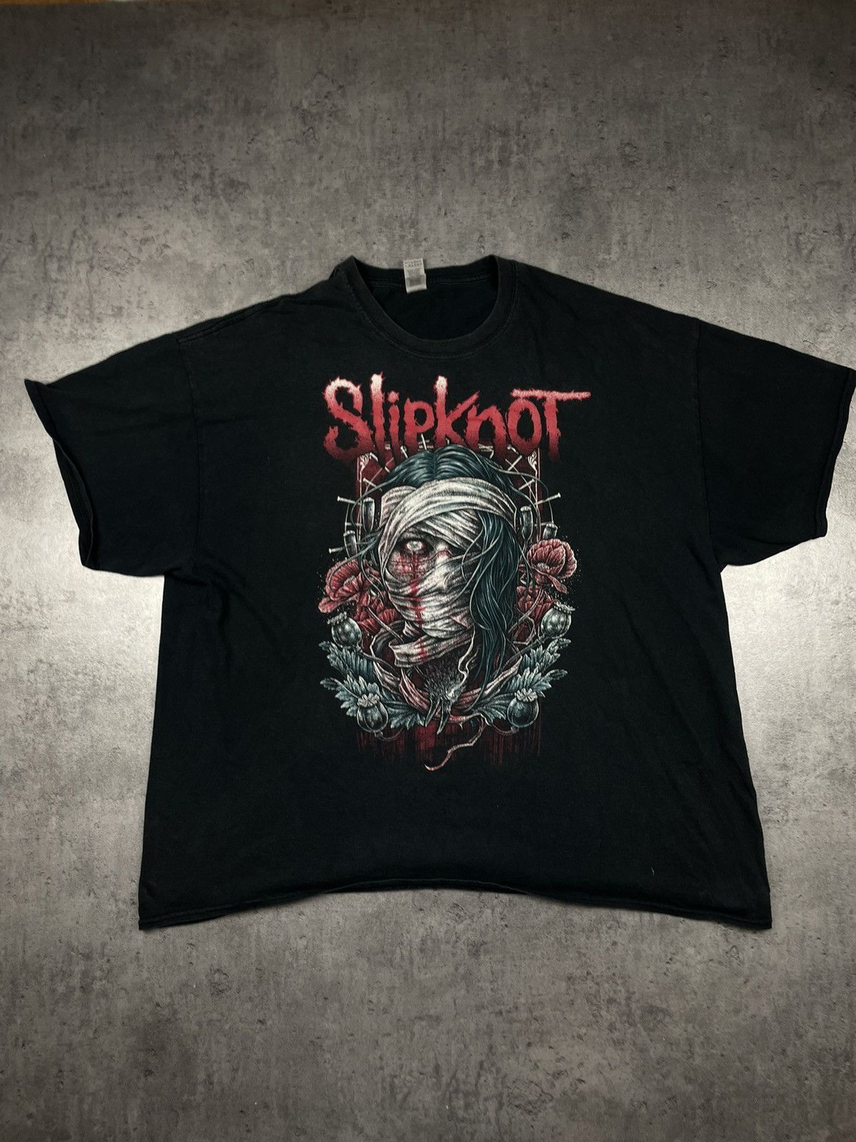 Band Tees × Slipknot × Vintage slipknot merch band tee vintage retro oversize baggy 90s 00s Size US XL / EU 56 / 4 - 1 Thumbnail