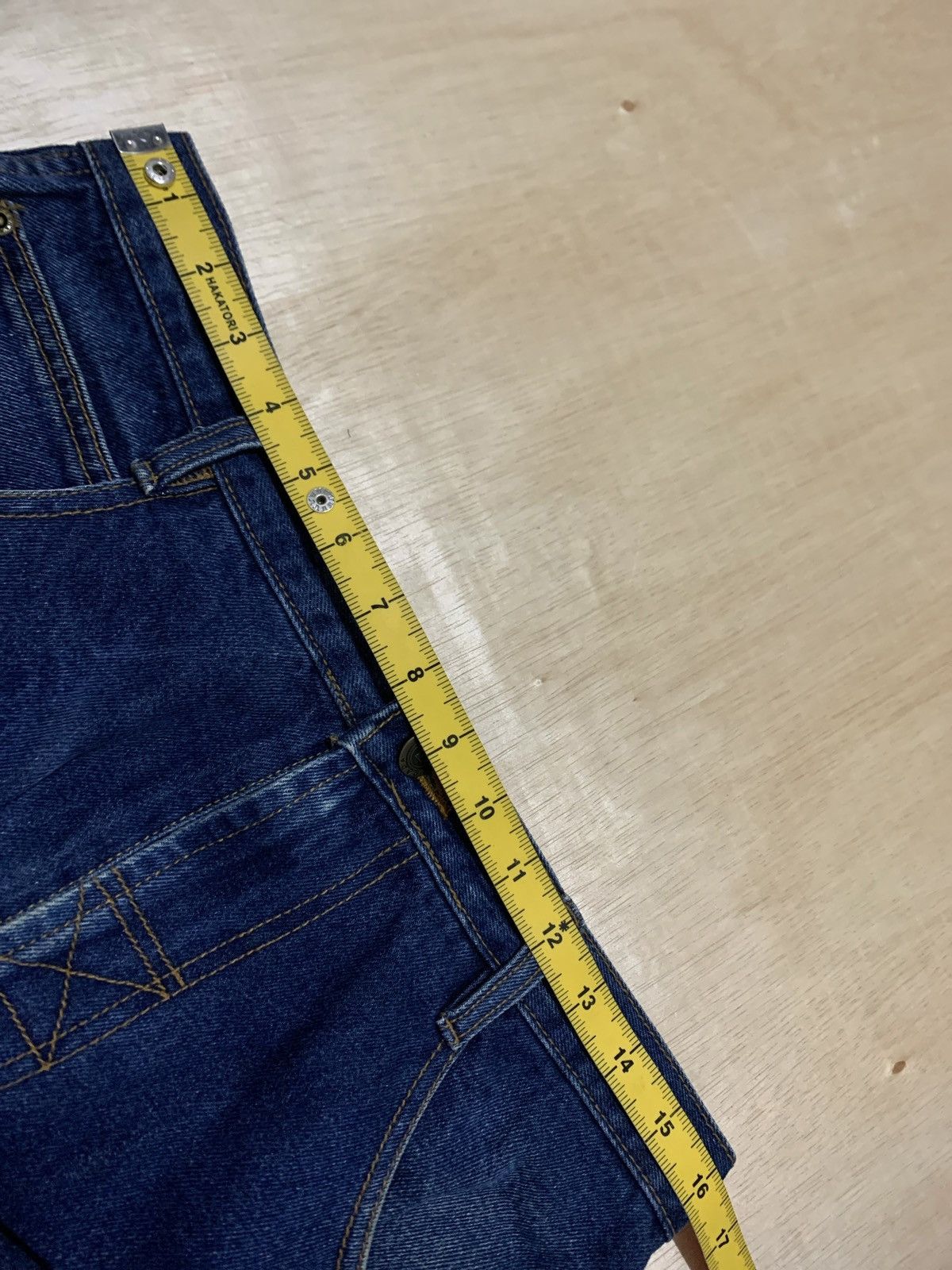 20471120 × Hysteric Glamour × Japanese Brand Vintage Y2k Damani Dada Baggy Denim Jeans Size US 32 / EU 48 - 13 Thumbnail