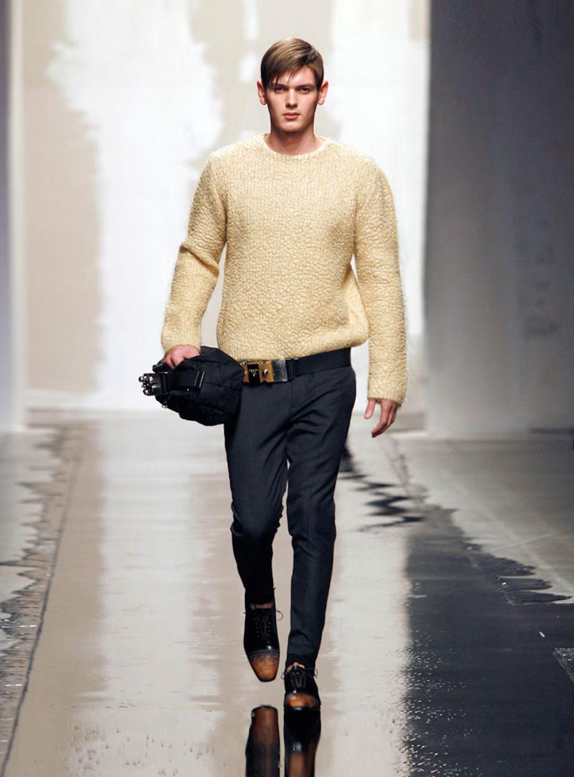 Prada PRADA FW 2007 Massive Studded Screws Logo Metal Belt runway Size ONE SIZE - 23 Thumbnail