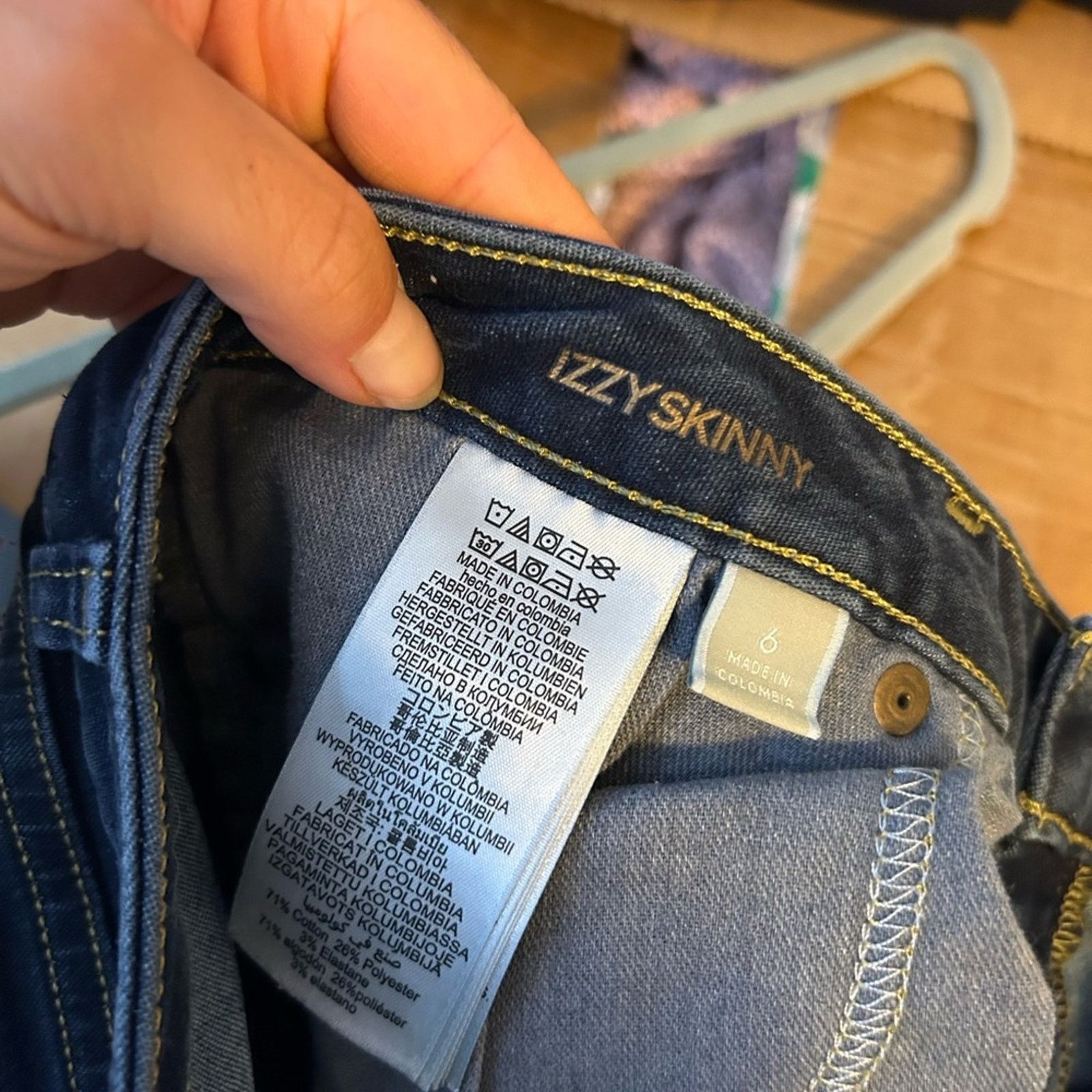Michael Kors Michael Michael Kors Dark Wash Izzy Skinny Jeans Size 28" / US 6 / IT 42 - 4 Thumbnail