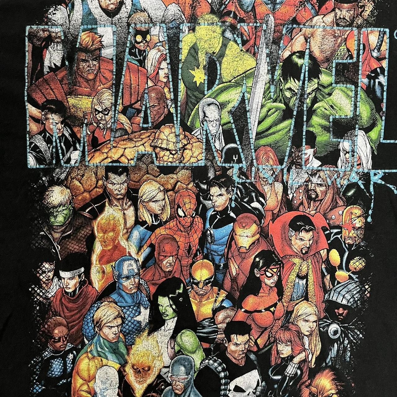 Mad Engine 2000s Mad Engine Marvel Superheroes Graphic T shirt Size US XL / EU 56 / 4 - 5 Thumbnail